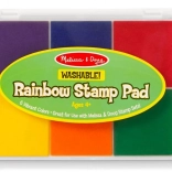 Lavakussens met afwasbare inkt 6 kleuren