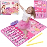 woopie interactieve muzikale speelmat 2-in-1 piano en drums
