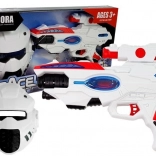 Kosmisch laserpistool met masker voor kinderen