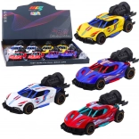 Sportauto met licht-, geluids- en rookeffect 1:36