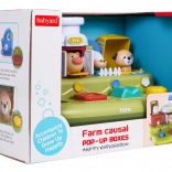 Interactieve pop-up boerderijdieren voor de allerkleinsten