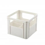 Box voor brede babyflessen White
