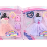 Jurkjes voor pop met accessoires