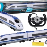 Afstandsbediende trein 65 cm Lichten R/C Wit