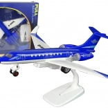 Metalen persoonlijke G-650 straal met wrijvingsaandrijving, licht en geluid – blauw