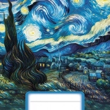 Gelijnd schrift A5 Sterrennacht - 40 vellen