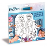 Puzzel met waterverf Watermagie: Frozen 2, 30 stukjes