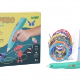 3D pen WIKY basisset met vullingen en sjablonen – Tsjechische verpakking