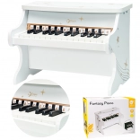 Houten kinderpiano CLASSIC WORLD met lesboek