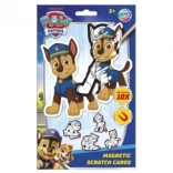 Magnetische krasplaatjes Paw Patrol – set van 10 magneten