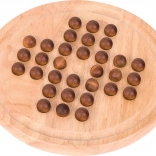 Houten spel SOLITAIRE van GOKI