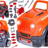 Interactieve vrachtwagen – werkplaats voor de kleine monteur met licht- en geluidseffecten