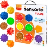 Sensorische ballen TULLO 8 stuks zonder gaatjes