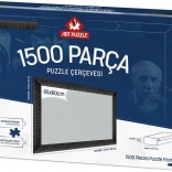 Puzzelraam 85x60 cm zwart