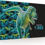Bureau-onderlegger 60 × 40 cm Premium dinosaurus