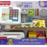 sprekende kassa Fisher‑Price met scanner en Smart Stages (cz/sk/eng/hu/pl)