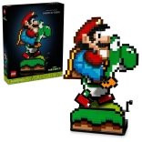 LEGO minifiguren Super Mario en Yoshi
