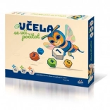 Bij leert mozaïek met tellen