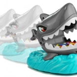 Spel GEKKE HAAI – behendigheidskaartspel met visjes