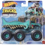 HOT WHEELS MONSTER TRUCKS Big Rigs 6‑wielige trekker 1:64 – willekeurige selectie