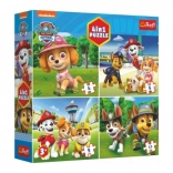 Puzzel 4in1 Paw Patrol