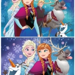 Puzzel 2×24 RAVENSBURGER Frozen – Vrienden