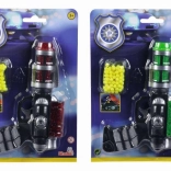 ruimte ballenpistool met munitie 18 cm, 2 kleuren