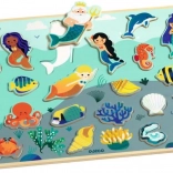 DJECO houten inlegpuzzel zeewereld