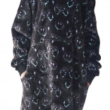 Warme hoodie-deken met capuchon COZY NOXXIEZ met gamingmotief