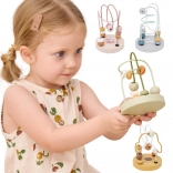 houten kralenlabyrint POLARB voor de ontwikkeling van de fijne motoriek