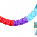 Kleurvolle papieren slinger 3 m