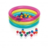 Opblaasbare droge ballenbak met ballen INTEX