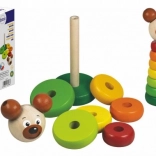 DETOA houten piramide beer