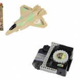 Plastic uitklapbare straaljager 10 cm