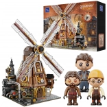 Bouwset PANTASY – steampunk windmolen Werkplaats