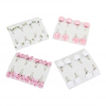 Haarspeldjes met bloemmotief - set van 32 stuks