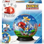 3D puzzelbal Sonic 72 stukjes van Ravensburger