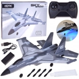 Sky Show lichtgewicht schuim RC-vliegtuig met LED-verlichting en USB-opladen