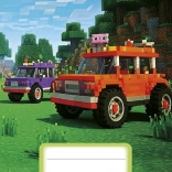 Schrift A5 ongelinieerd Automobiele motief