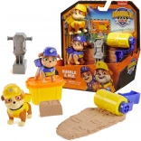 Bouwset PAW PATROL Rubble & Crew met kinetisch zand en accessoires