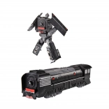 Metalen robot, om te bouwen tot locomotief, zwart