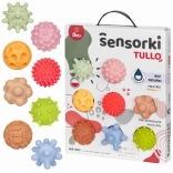 Pastelkleurige sensorische ballen Tullo - set van 8 ballen