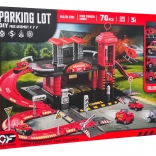 Brandweerparkeerstation met accessoires