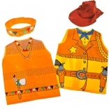 Kinderkostuum cowboy of indiaan – vest en hoed