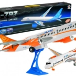 Privévliegtuig Witte wrijvingsbasis 65 cm