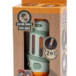 Zaklamp 2-in-1 met 360° verlichting