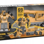 Transformerende vrachtwagenkraan - robot