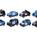 Politiewagen met terugtrekmechanisme 10 cm