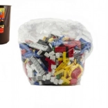 Mand vol blokken CHEVA – grote bouwset voor kinderen vanaf 6 jaar