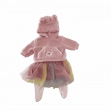 Rokje voor pop met hoodie PLEJO 40 - 43 cm